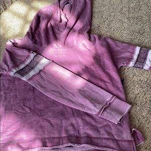high neck hoodie, very soft and tag still on